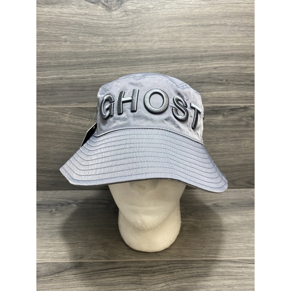 Ghost Golf Play Fearlessly Bucket Hat Gray Reversible Size S/M New With Tags